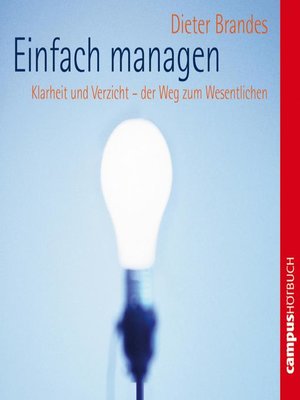 cover image of Einfach managen
